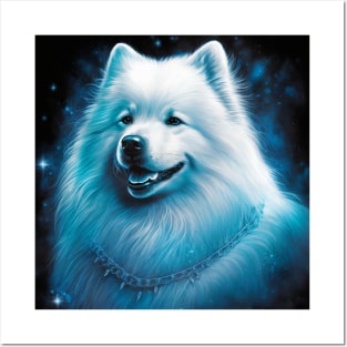 Happy Samoyed Posters and Art